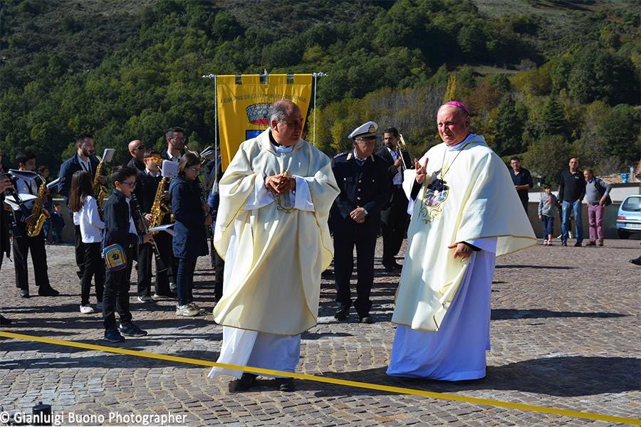 Un momento della benedizione della Rosa dei Venti